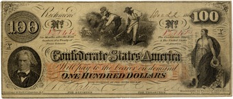 Confederate Note Receivable