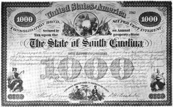 A bond certificate