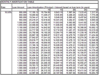 Amortization Schedule