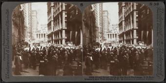 Wall Street circa 1910