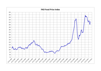 Food Price Increases Over Time