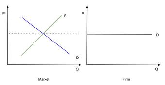 Demand Curve for a Firm in a Perfectly Competitive Market