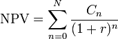 Calculating IRR