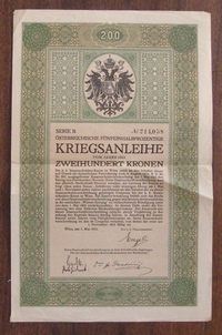 Austrian war bond