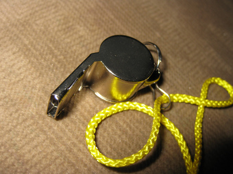 A whistle