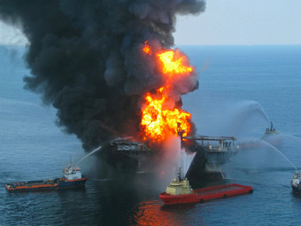 The Deepwater Horizon Oil Rig on Fire.jpg