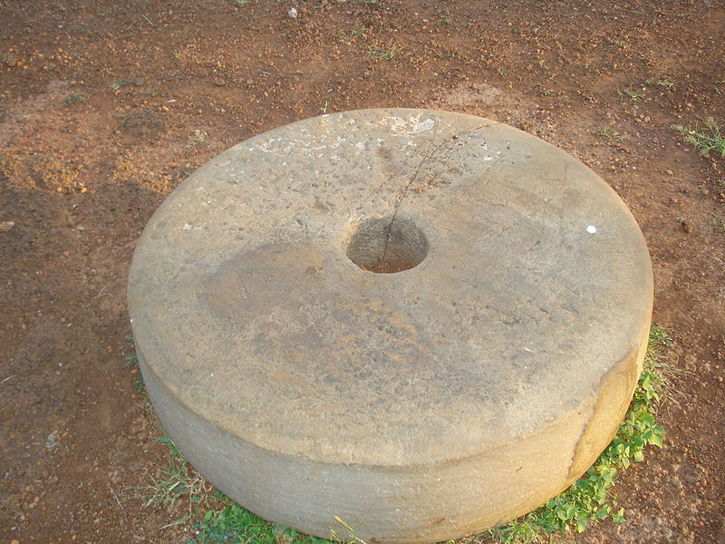 File:Stone Wheel for Mortar making.JPG