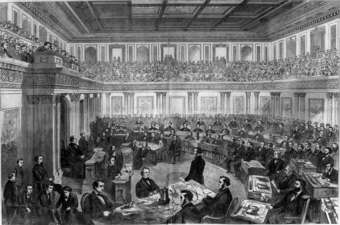 The Senate as a Court of Impeachment for the Trial of Andrew Johnson