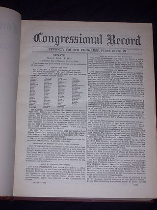 Congressional Records