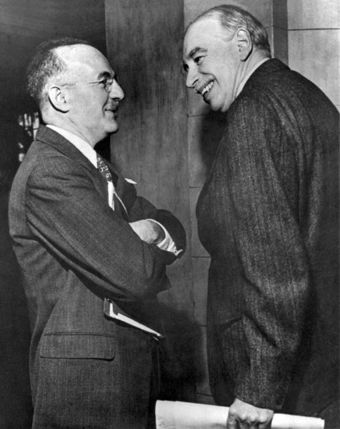 John Maynard Keynes and Harry Dexter White