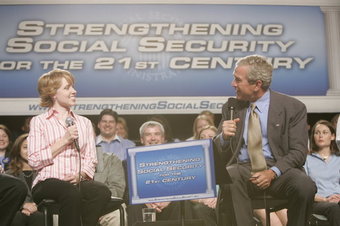 George W. Bush Social Security Discussion