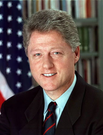U.S. President Bill Clinton