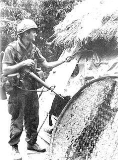 Soldier in Vietnam