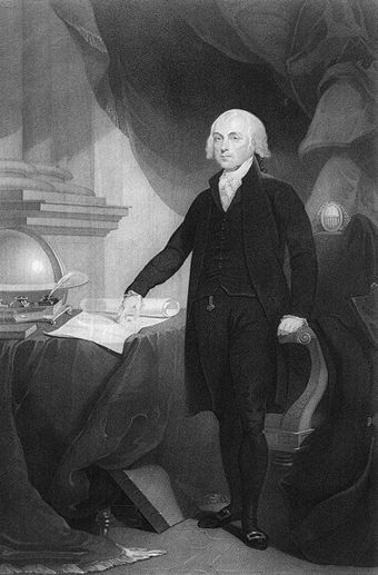 Portrait of James Madison