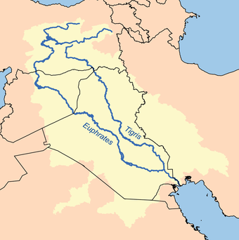 The Tigris-Euphrates Watershed in Mesopotamia