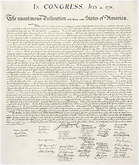 Declaration of Independence