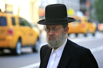 A Haredi Jew in New York CIty