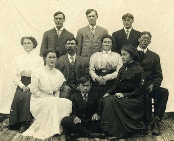 A Family Portrait from the early 1900s