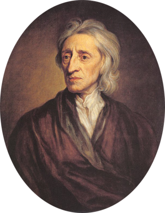  Portrait of John Locke, by Sir Godfrey Kneller, Britain, 1697,  State Hermitage Museum, St. Petersburg, Russia    