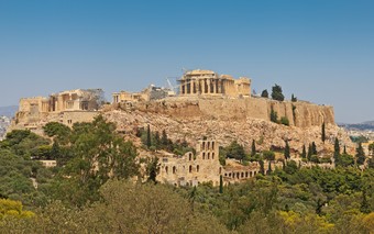 View from Philopappos, Acropolis Hill