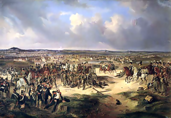  Battle of Paris of 1814 by Bogdan Willewalde.  