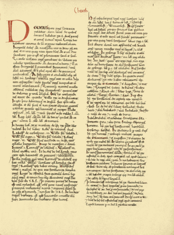 Kent, page 1 of the Domesday Book