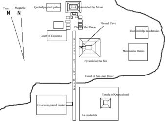 Teotihuacan City Plan