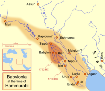 Babylonia under Hammurabi