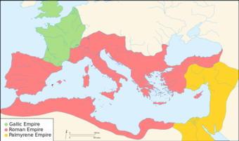 The Roman Empire in 271 CE