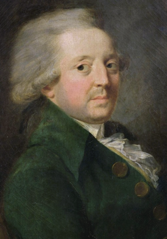  Portrait of Marquis de Condorcet (1743-1794) by Jean-Baptiste Greuze, date unknown 