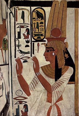 Wall Painting of Nefertari