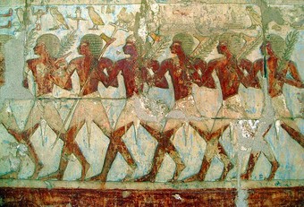 Depiction of Queen Hatshepsut's Expedition to Punt