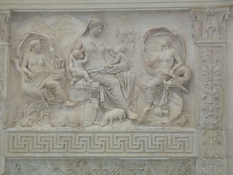 The Tellus Mater Panel of the Ara Pacis