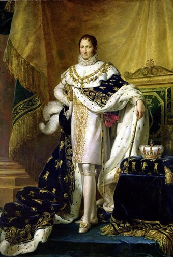  Joseph I of Spain (Joseph Bonaparte), by François Gérard, 1808.