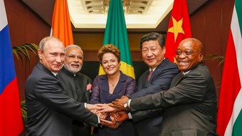  Leaders of the BRICS nations at the G-20 summit in Brisbane, 2014  