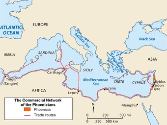 Phoenician Trade Network