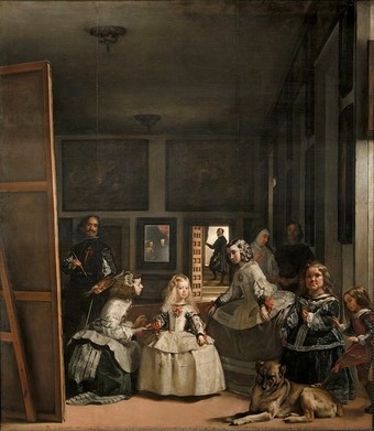  Las Meninas by Diego Velázquez (1656), Galería online, Museo del Prado.