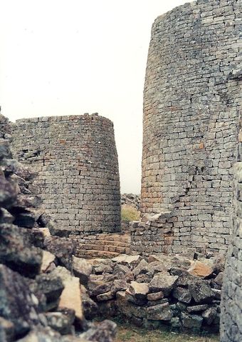 A tower of Great Zimbabwe 