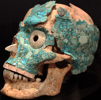 Mixtec funerary mask