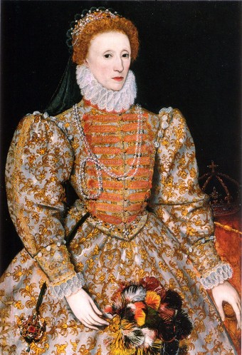  The "Darnley Portrait" of Elizabeth I of England, National Portrait Gallery (c. 1575)