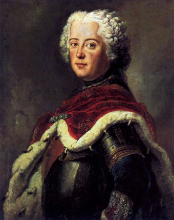  Frederick as Crown Prince by Antoine Pesne, 1739.