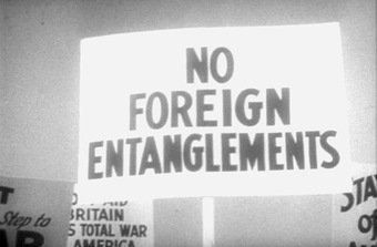 "No Foreign Entanglements"