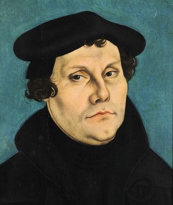 Portrait of Martin Luther