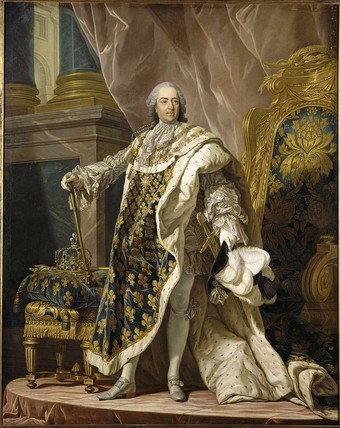  Louis XV, by Louis Michel van Loo, (Château de Versailles), Library and Archives Canada.