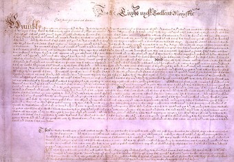 The Petition of Right, 1628,  Parliament of England