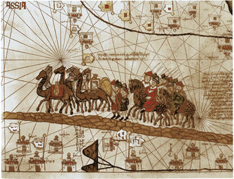 Marco Polo on the Silk Road