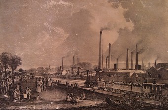  St. Rollox Chemical Works in 1831, author unknown. 