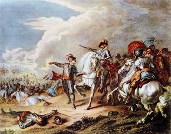 Battle of Naseby, artist unknown