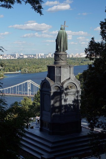 Monument of Saint Vladimir in Kiev 