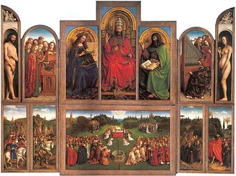 The Ghent Altarpiece by Jan van Eyck